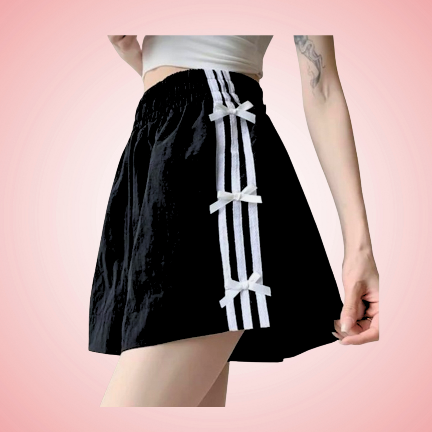 Stripe Quick Dry Shorts