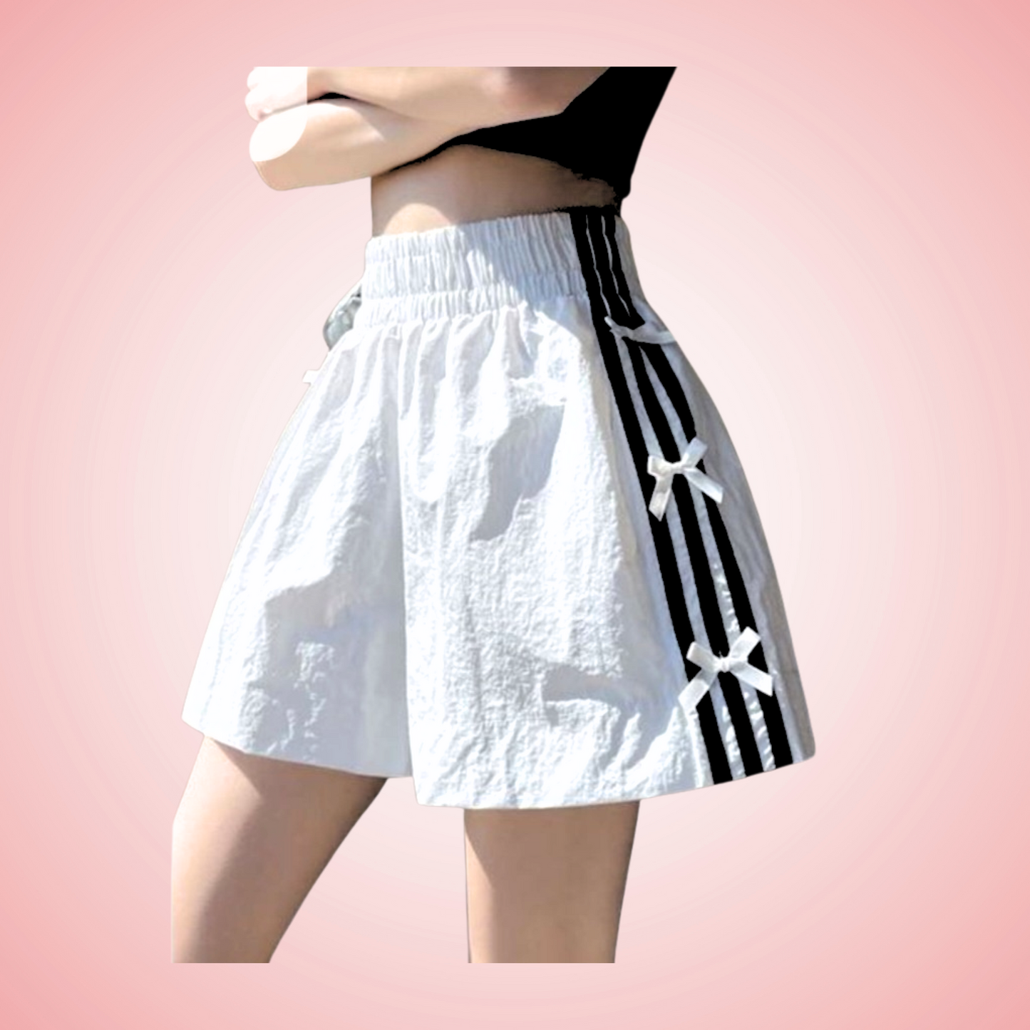 Stripe Quick Dry Shorts