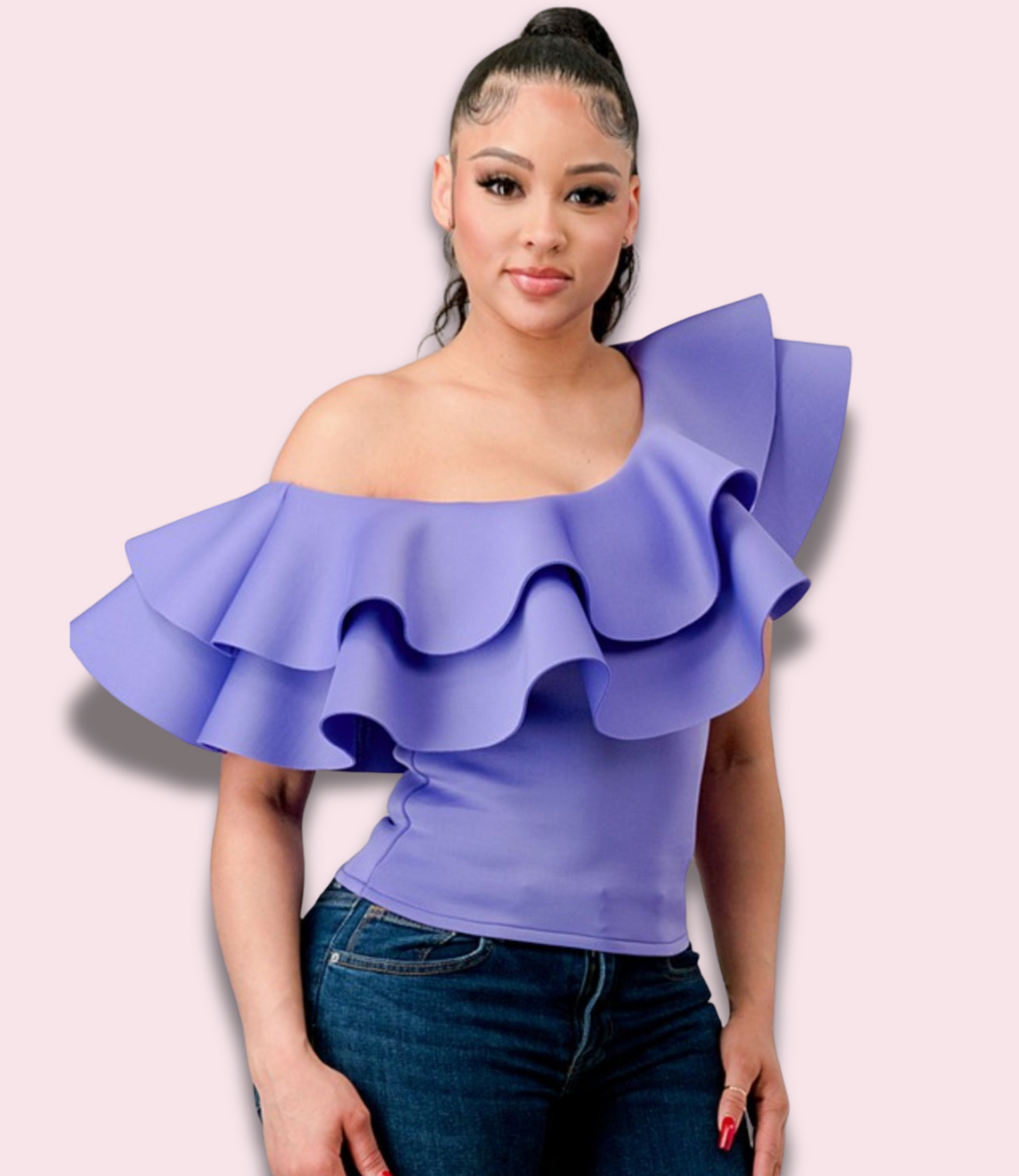 Sassy Chic Ruffle Top