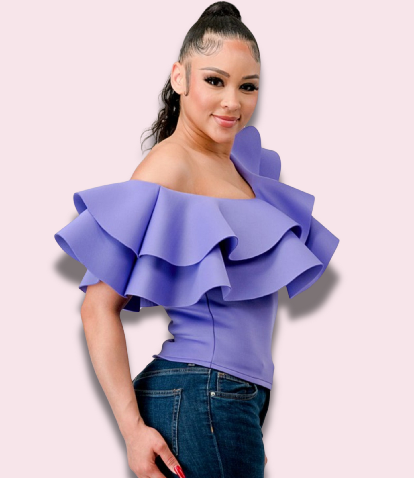 Sassy Chic Ruffle Top