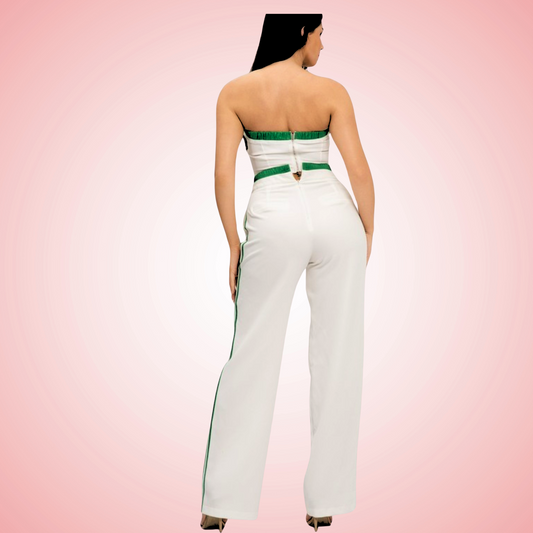 Sleek and Sporty Pants Set